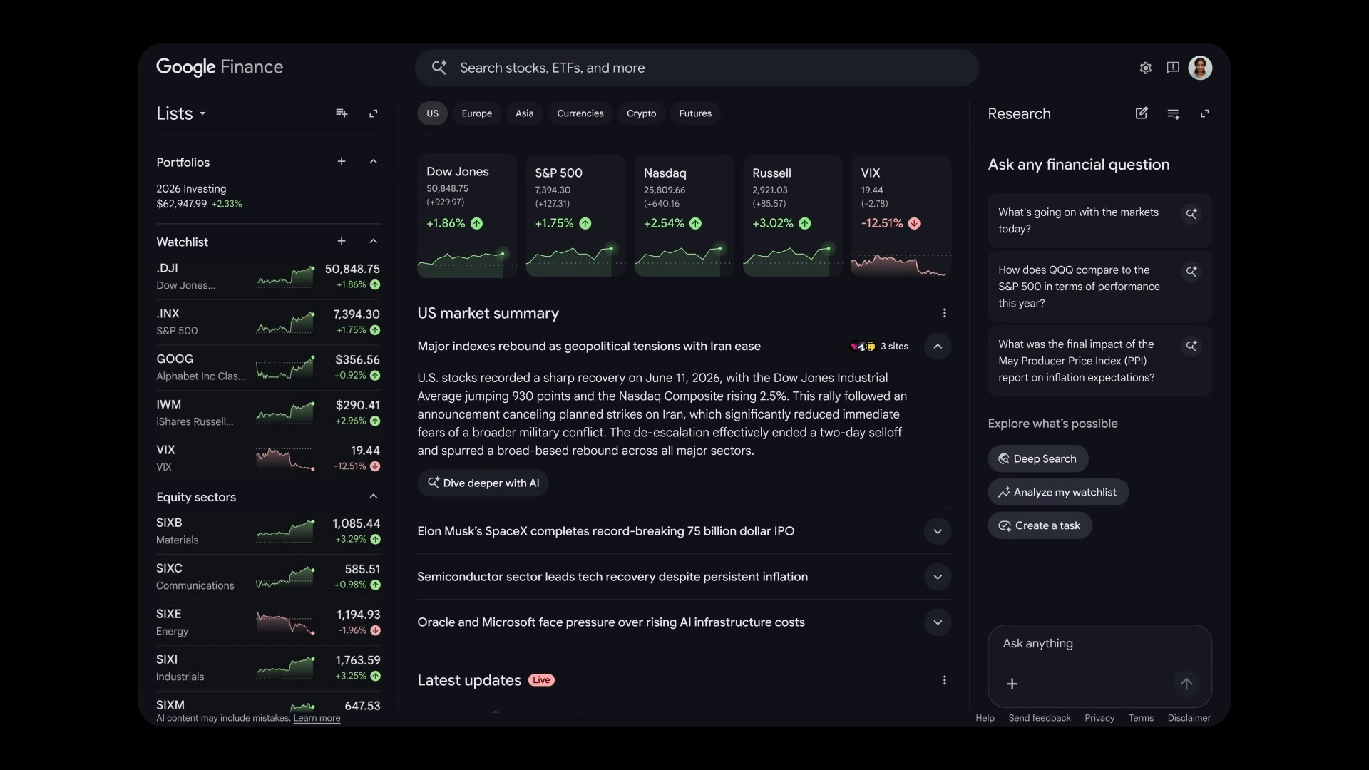 Google Finance Steps Up With AI Portfolio Tracking and Android App