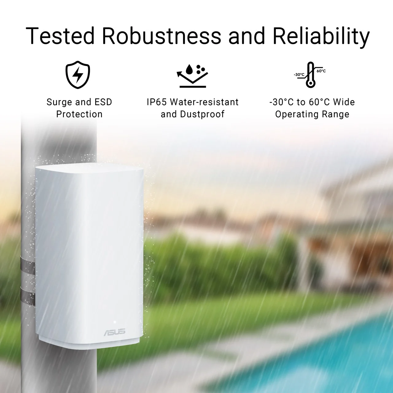 Outdoor Mesh Wi‑Fi: ASUS ZenWiFi BD4 vs eero Outdoor 7