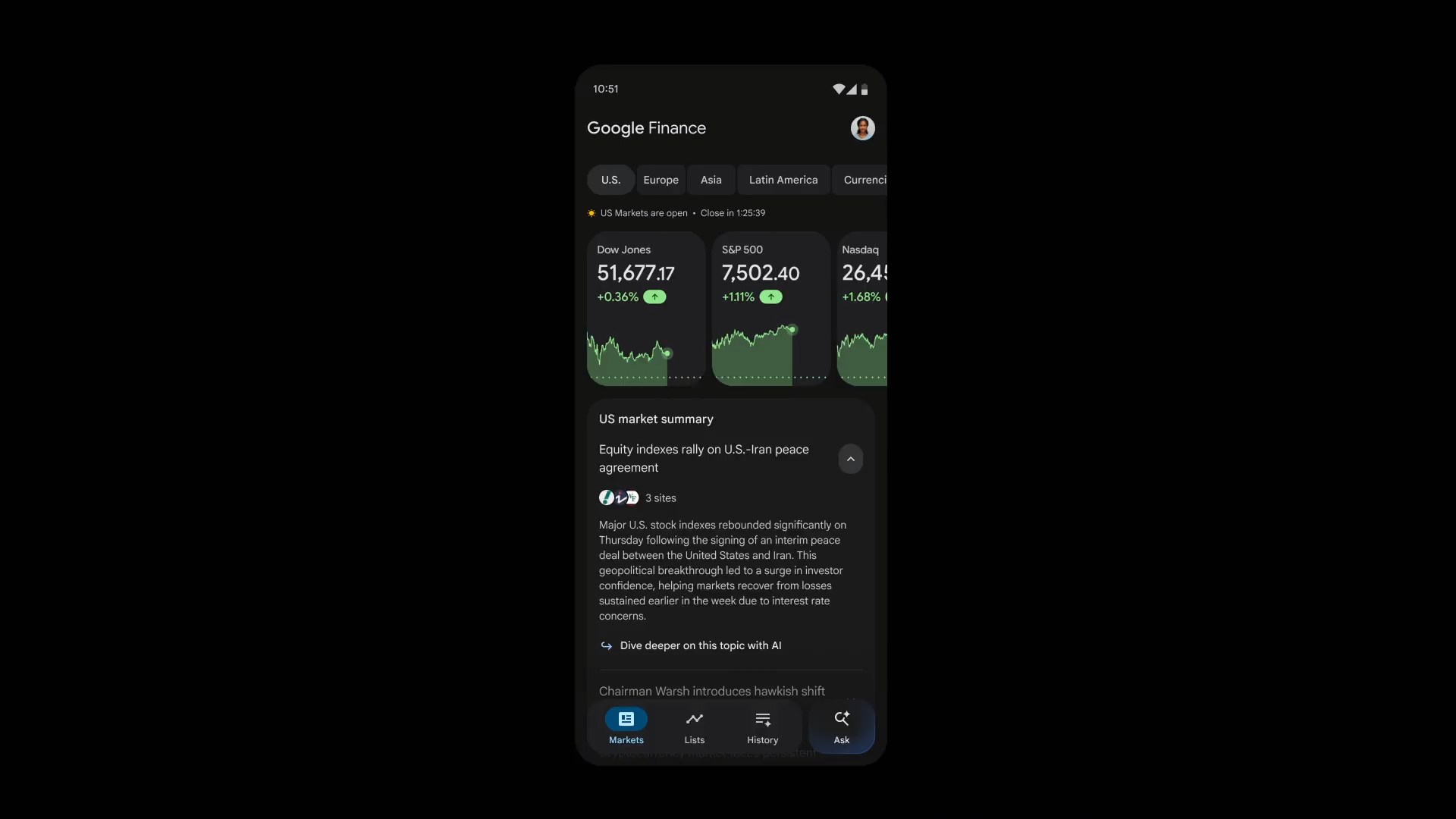 Google Finance Steps Up With AI Portfolio Tracking and Android App