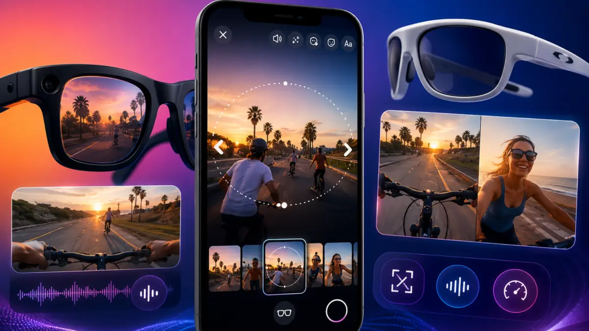 How to Use Spin View and Multi-Cam on Ray-Ban Meta Glasses