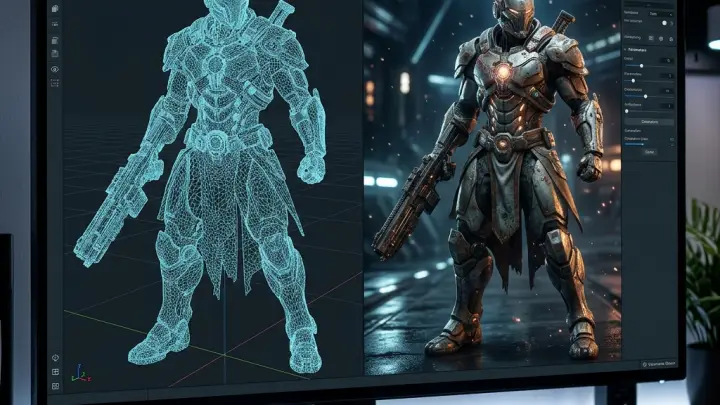 Generative AI Is Automating 3D Asset Creation