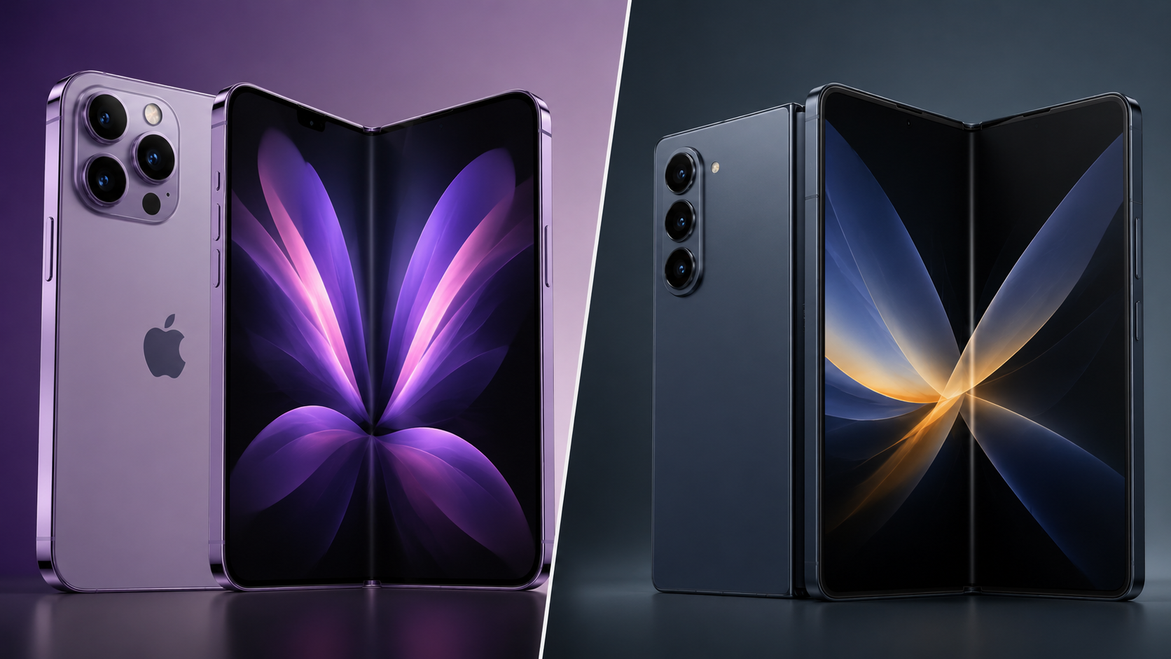 Apple iPhone Ultra Foldable vs Samsung Galaxy Z Fold 8 Wide