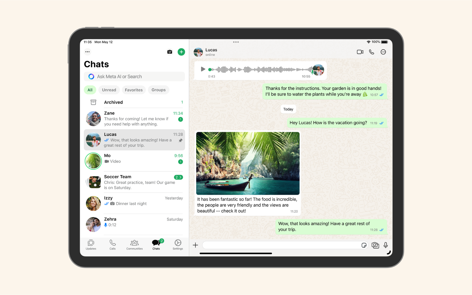 WhatsApp on iPad Finally Works Like a Real Primary Device
