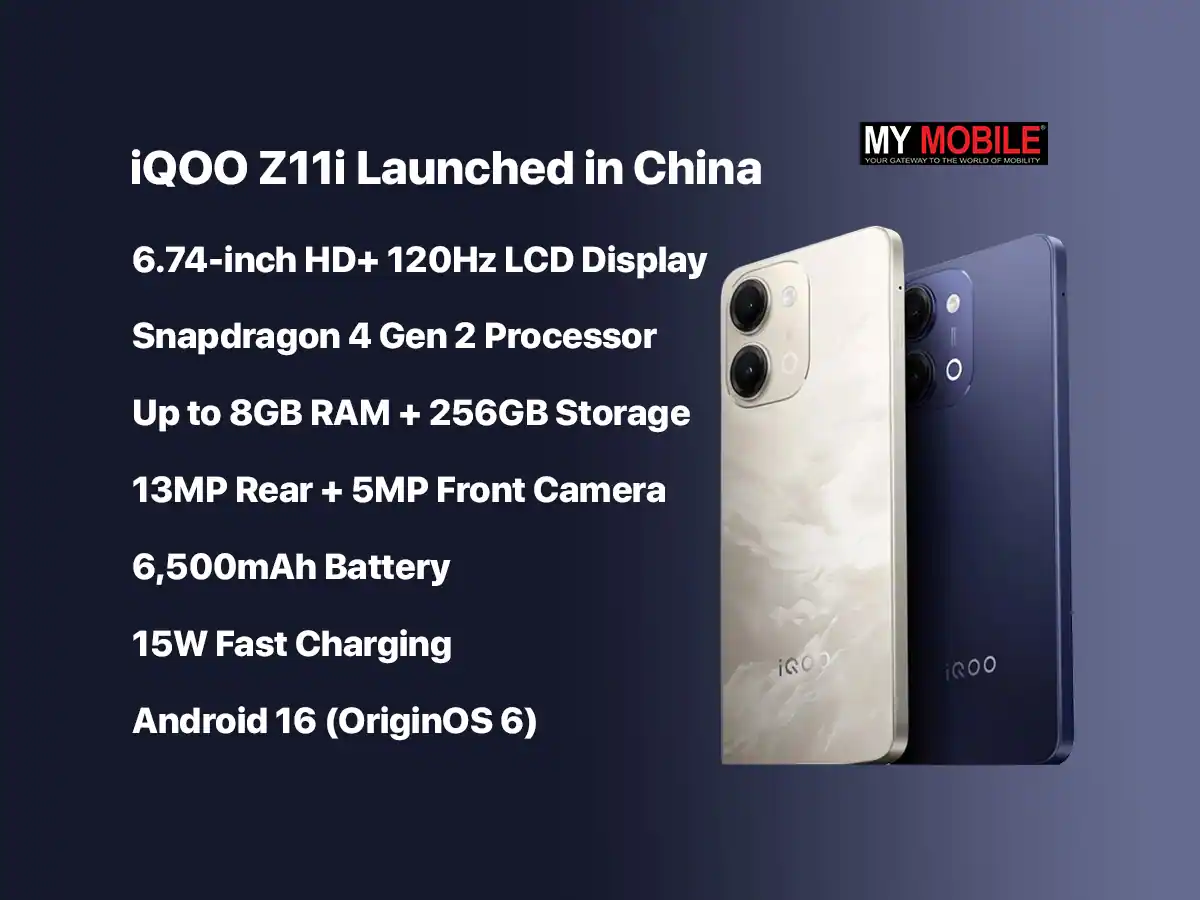 iQOO Z11i Brings Flagship-Style Battery and 120Hz Display to Budget Buyers