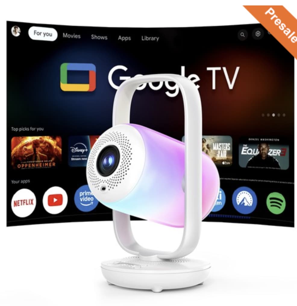 Portable Projectors With Google TV Are Replacing Casual TV