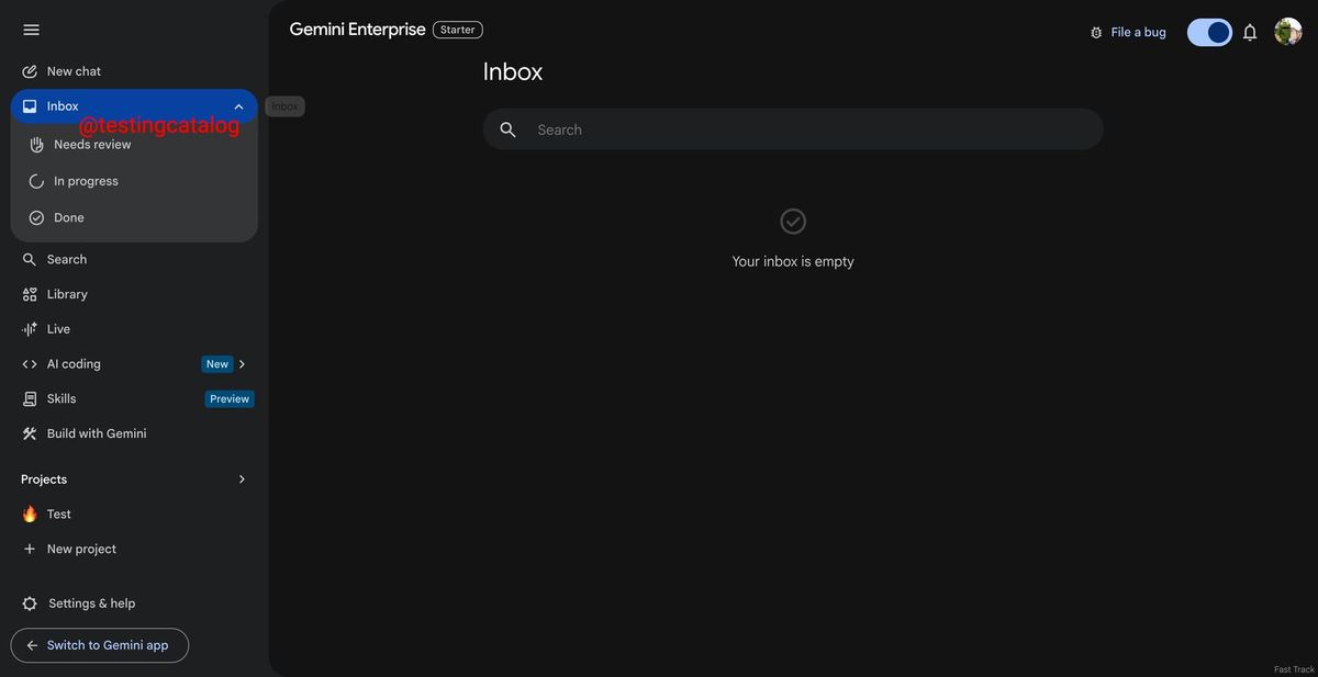 Gemini Inbox and Drive Projects Turn Workspace into an AI Control Room