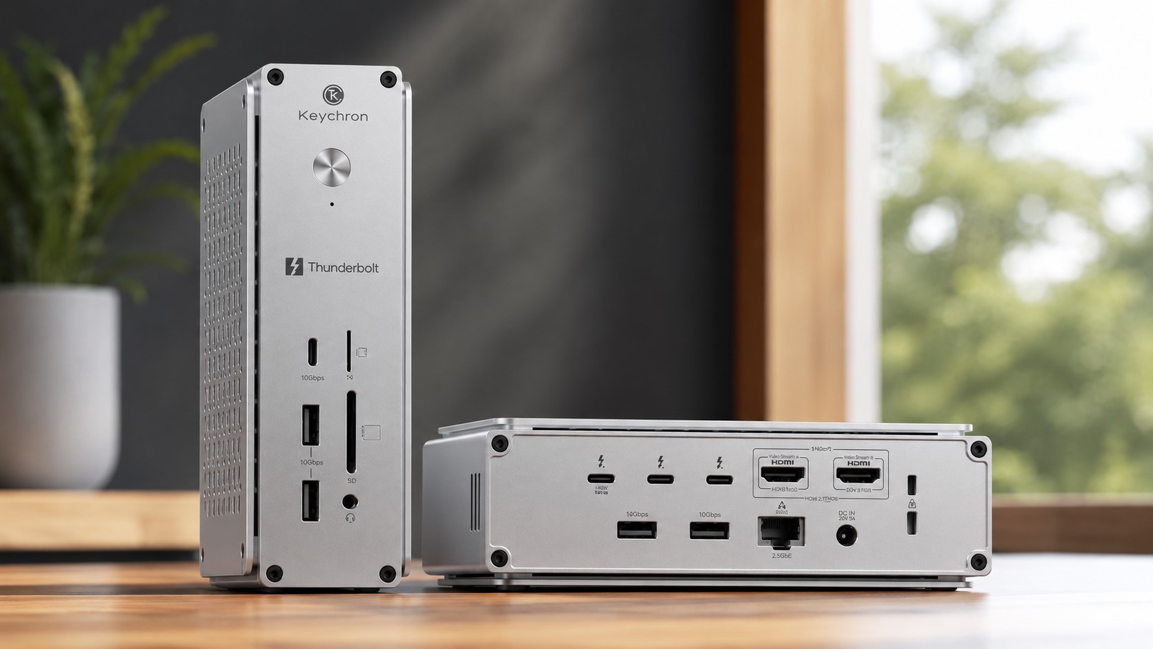 High-Power Desktop Charging Stations: Bull 300W vs. Keychron Thunderbolt 5 Dock
