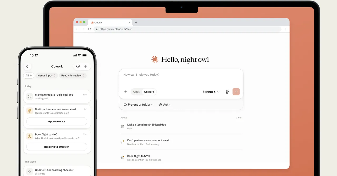 Claude Cowork Mobile Turns AI Into an Always-On Remote Colleague