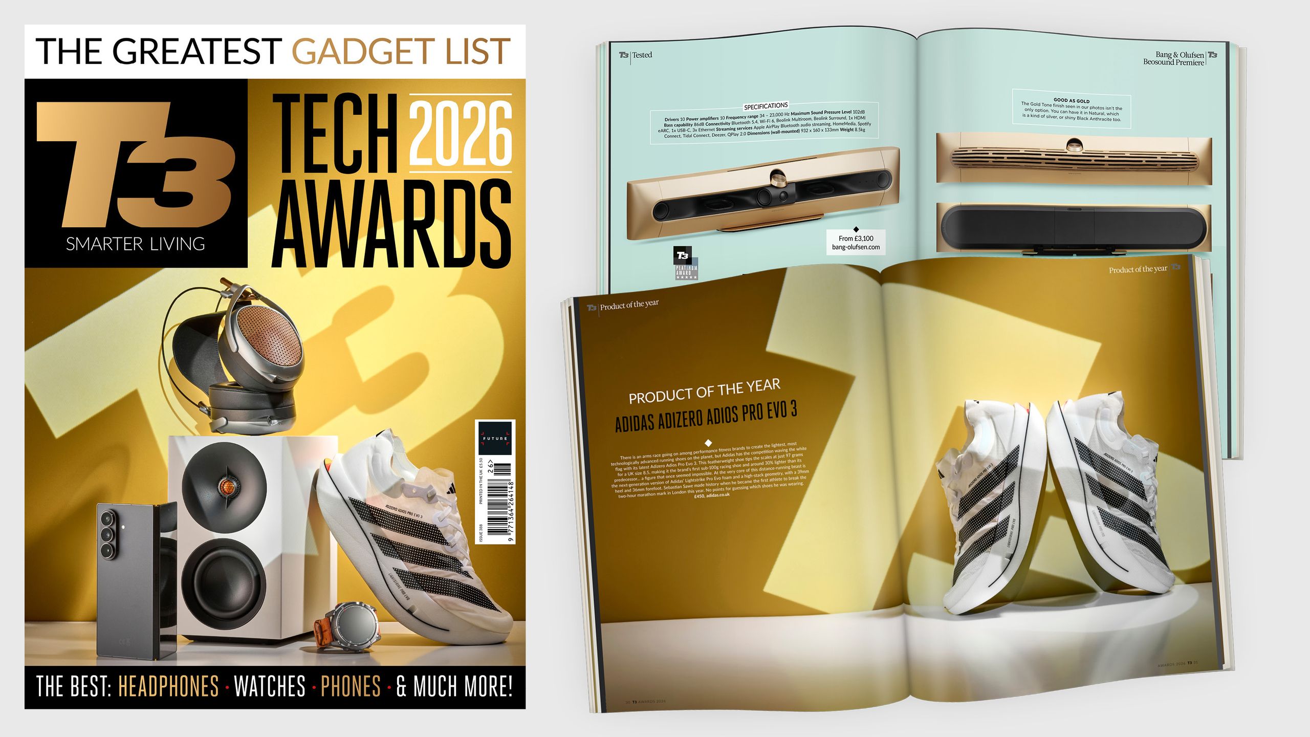 T3 Awards Audio Winners Ranked: Headphones, Speakers and Hi‑Fi That Mattered