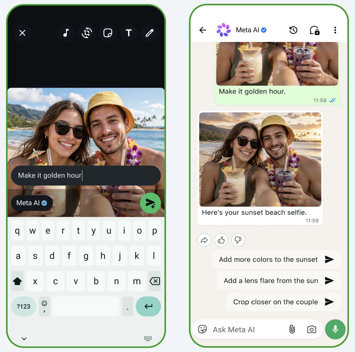 Meta Muse Image Lands in Your Chats—and Your Face