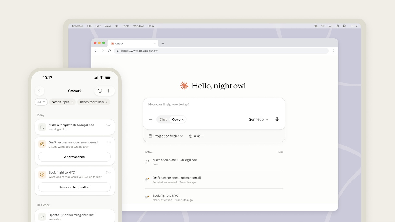 Claude Cowork Escapes the Desktop: AI Agents For Everyday Office Work