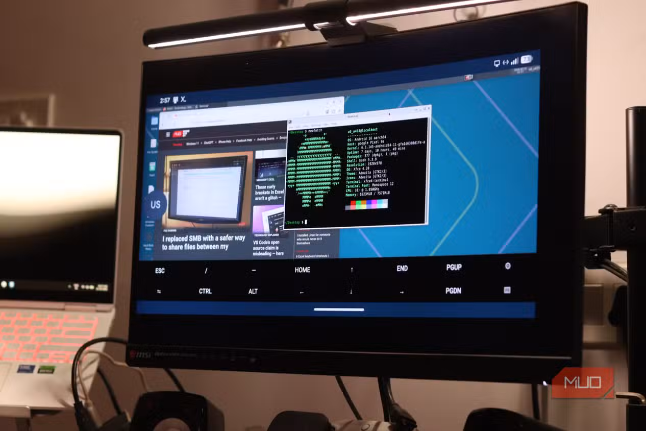 Turn Your Old Android Phone Into a Linux Desktop