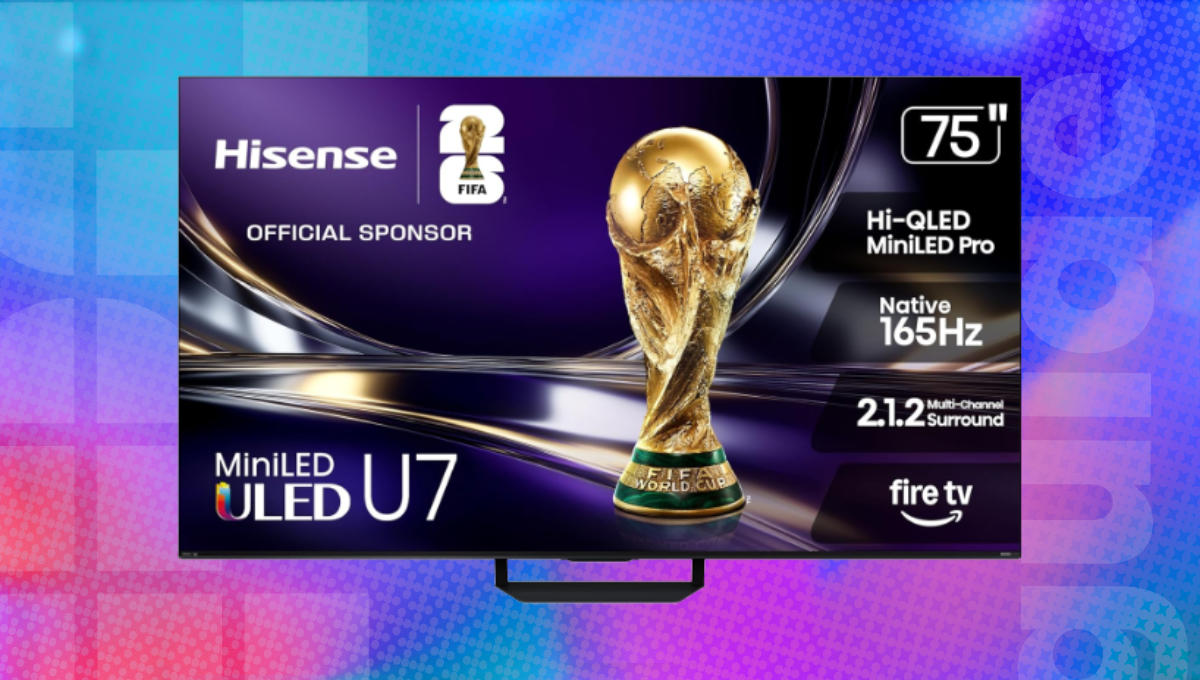 Hisense U7 75-Inch Mini-LED TV Drops to Record-Low Price