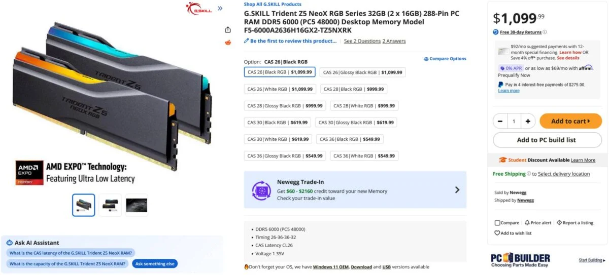 DDR5 RAM Price Drops: When Gaming Performance Is Worth It