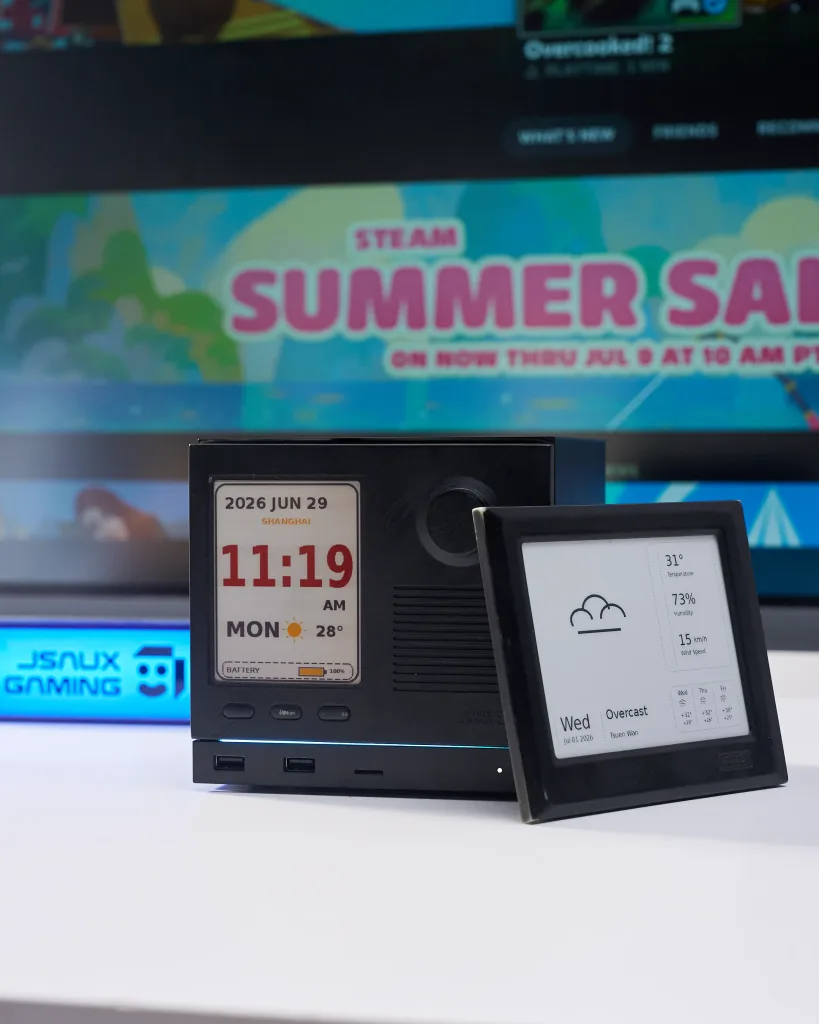 Valve’s Open-Source E‑Ink Faceplate Is Redefining Steam Machine Mods