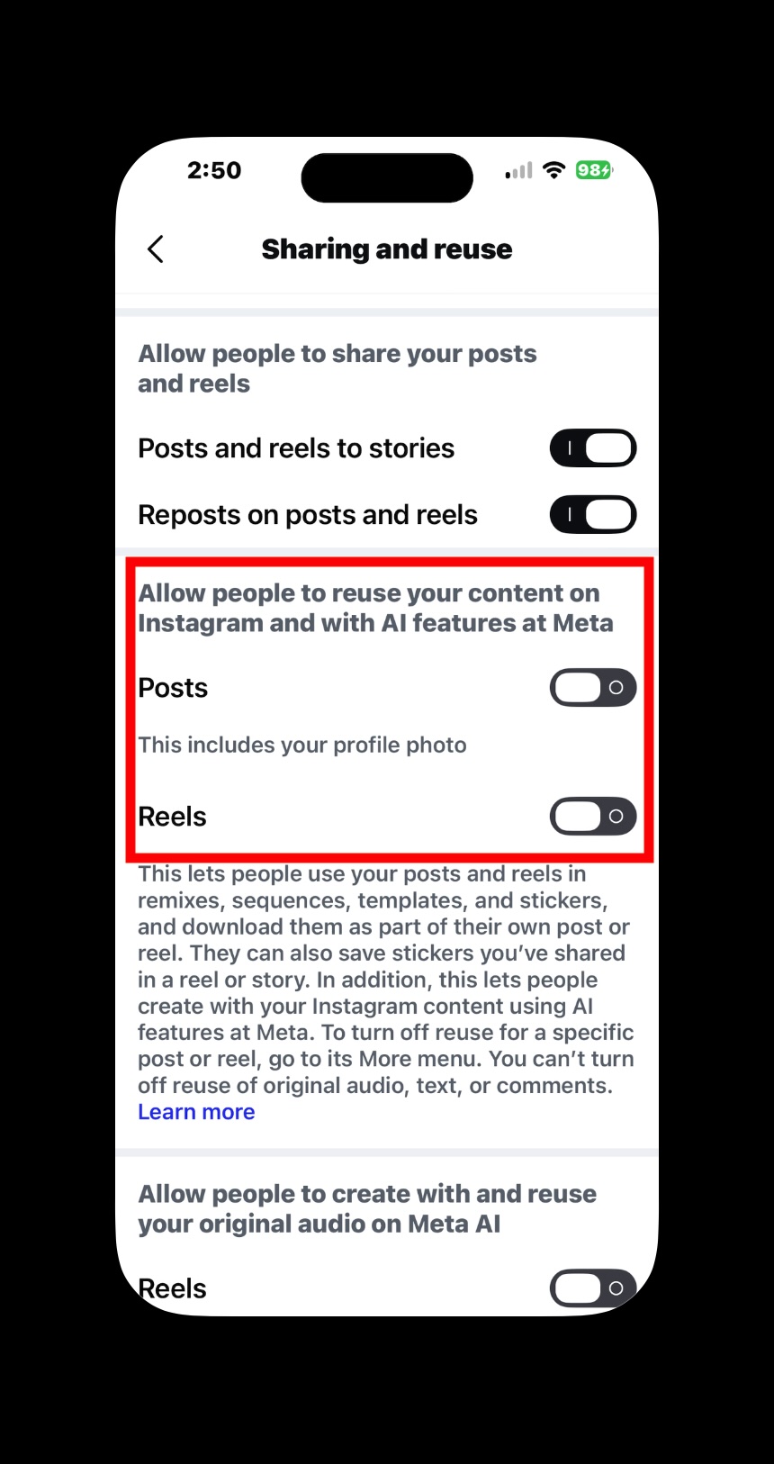 How to Disable Meta’s AI Reuse of Your Instagram Posts