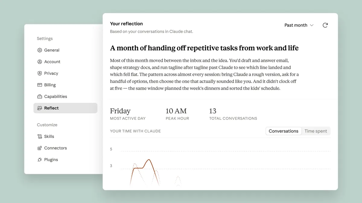 Claude Reflect Turns AI Habits Into Data — And Subtle Nudges