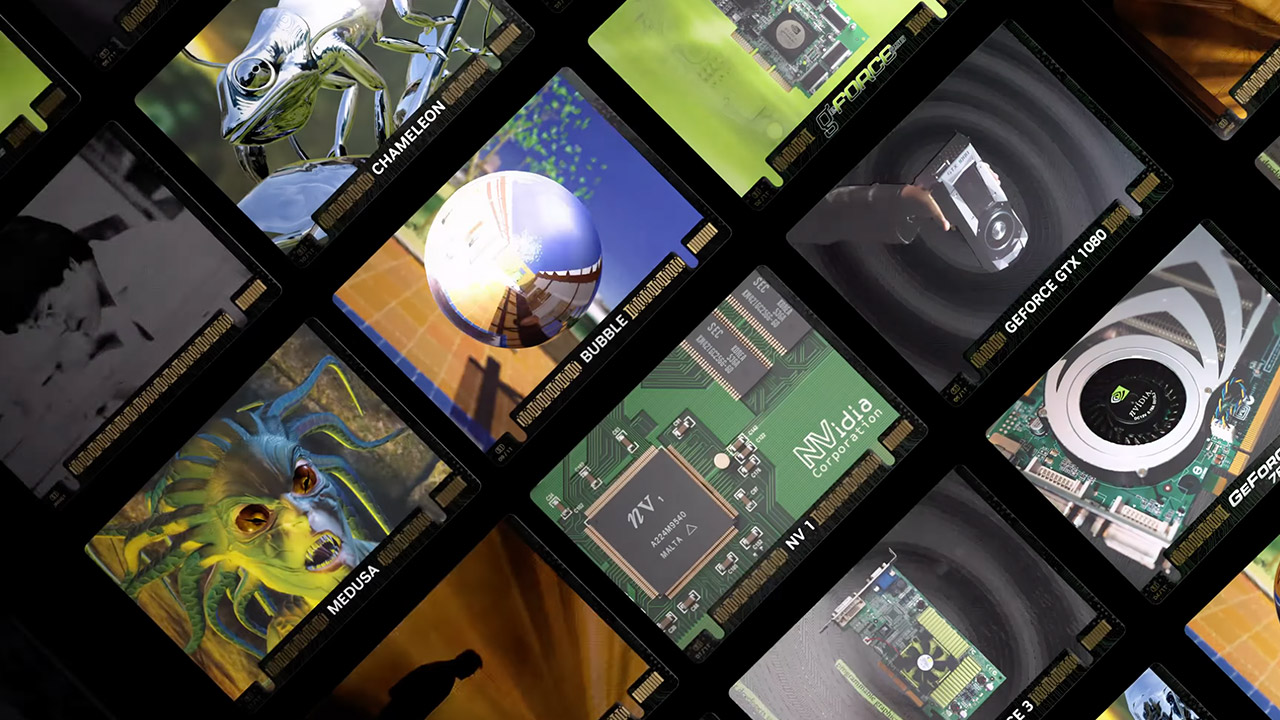 NVIDIA’s Free GeForce Trading Cards Are Aiming At Your PC Gaming Nostalgia