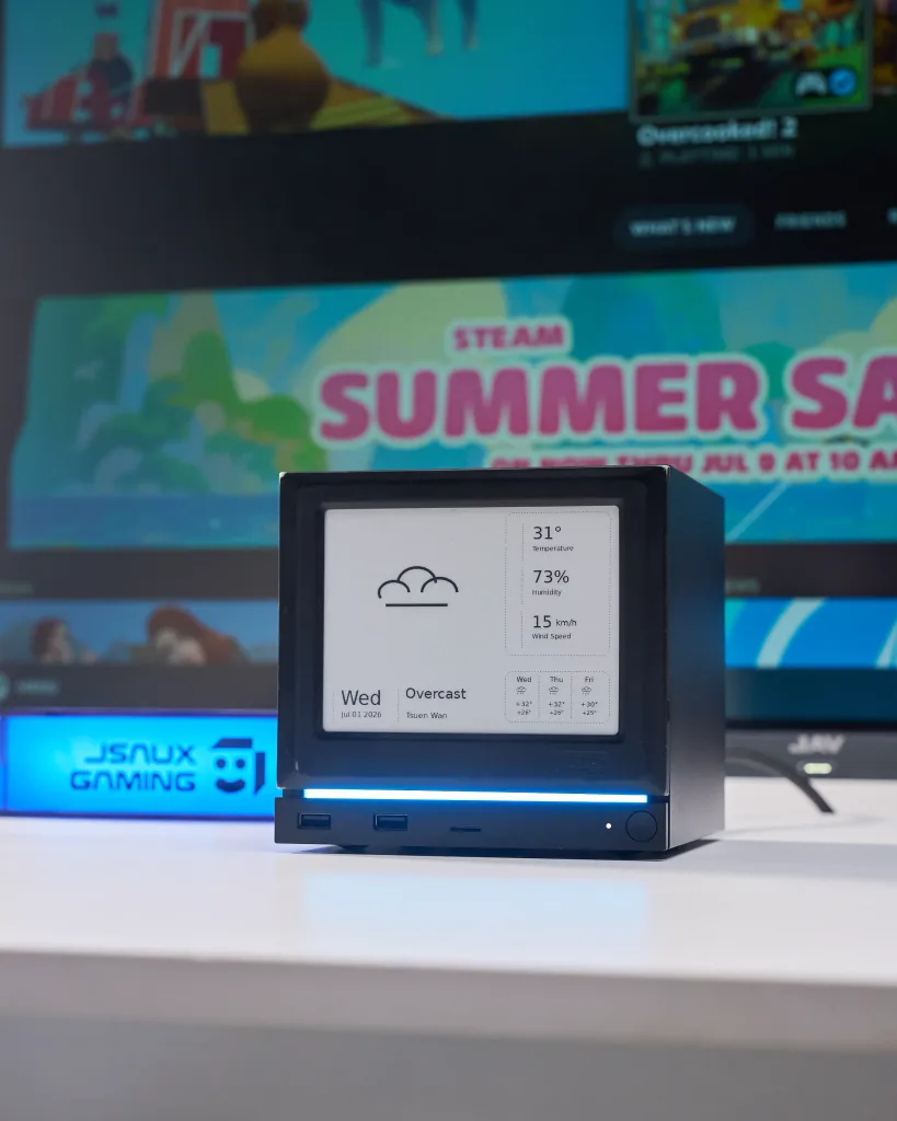 Valve’s Open-Source E‑Ink Faceplate Is Redefining Steam Machine Mods