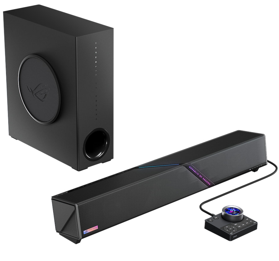 ASUS ROG Gjallar Soundbar Makes Gaming Audio Grow Up