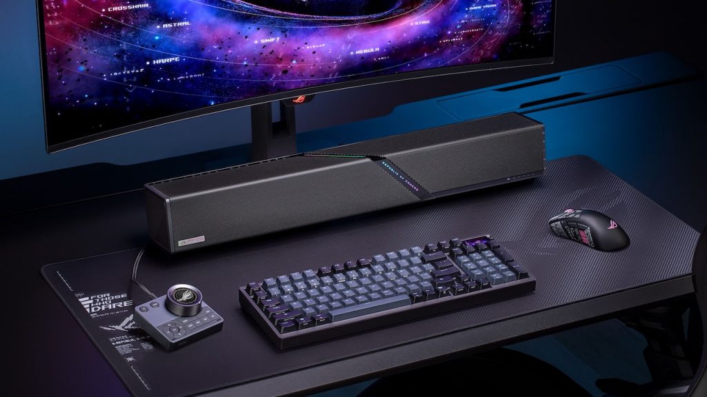 ASUS ROG Gjallar Soundbar Makes Gaming Audio Grow Up