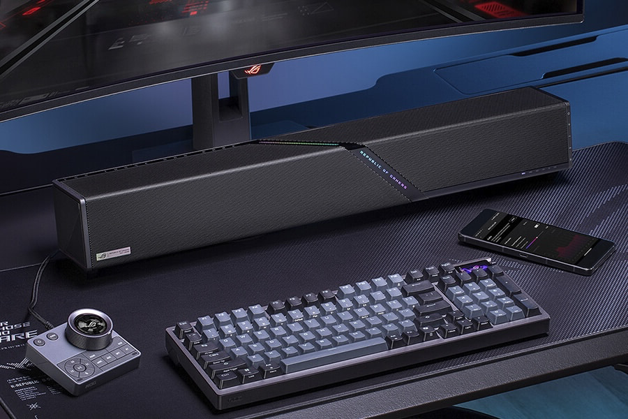 ASUS ROG Gjallar Soundbar Makes Gaming Audio Grow Up