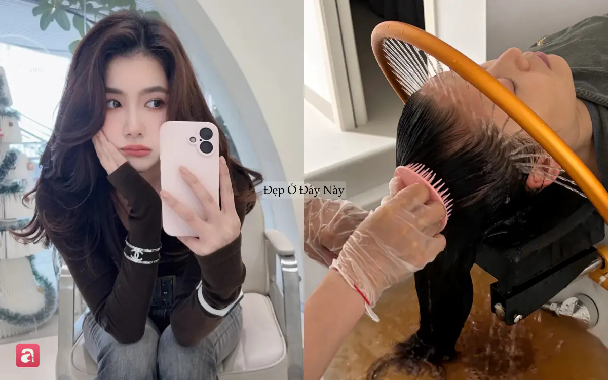 Tại sao tóc ở tiệm luôn mềm mượt mà gội ở nhà lại phồng xơ?