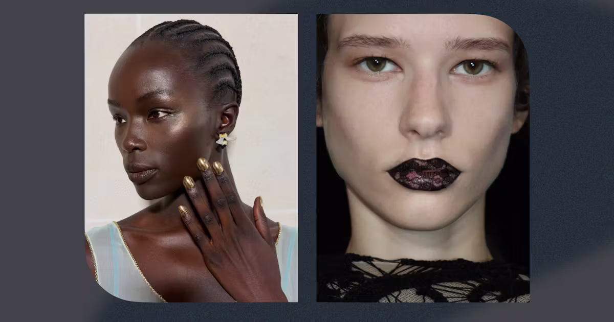 Fairytale Eyes & Lace Lips: The New Rules of Couture Beauty