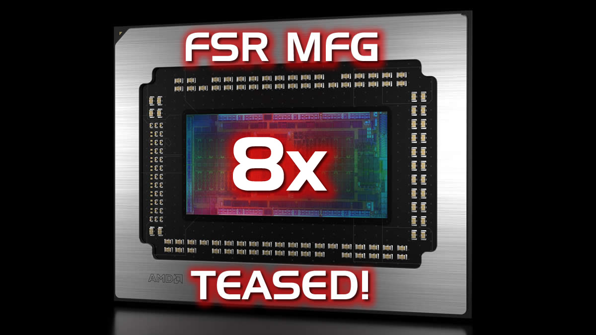 AMD FSR 8x Multi-Frame Generation Could Transform High-End Gaming