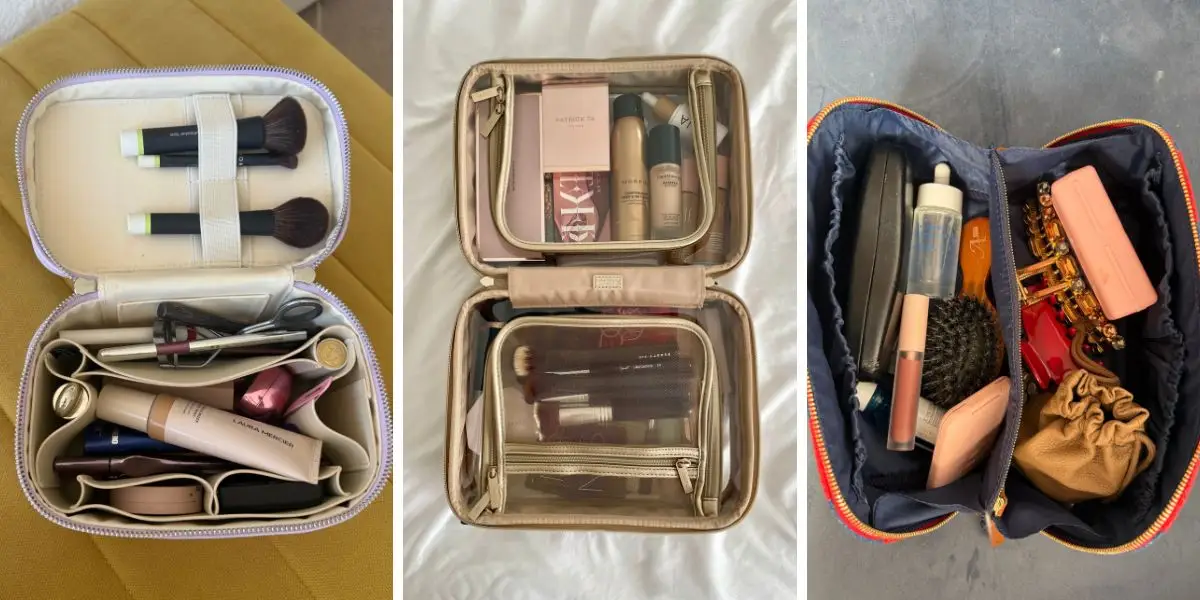 The Ultimate Travel Makeup Bag Guide: Organizers That Fit Everything
