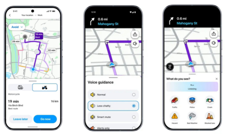 Waze’s Gemini AI and Motorcycle Mode Put Two-Wheelers First