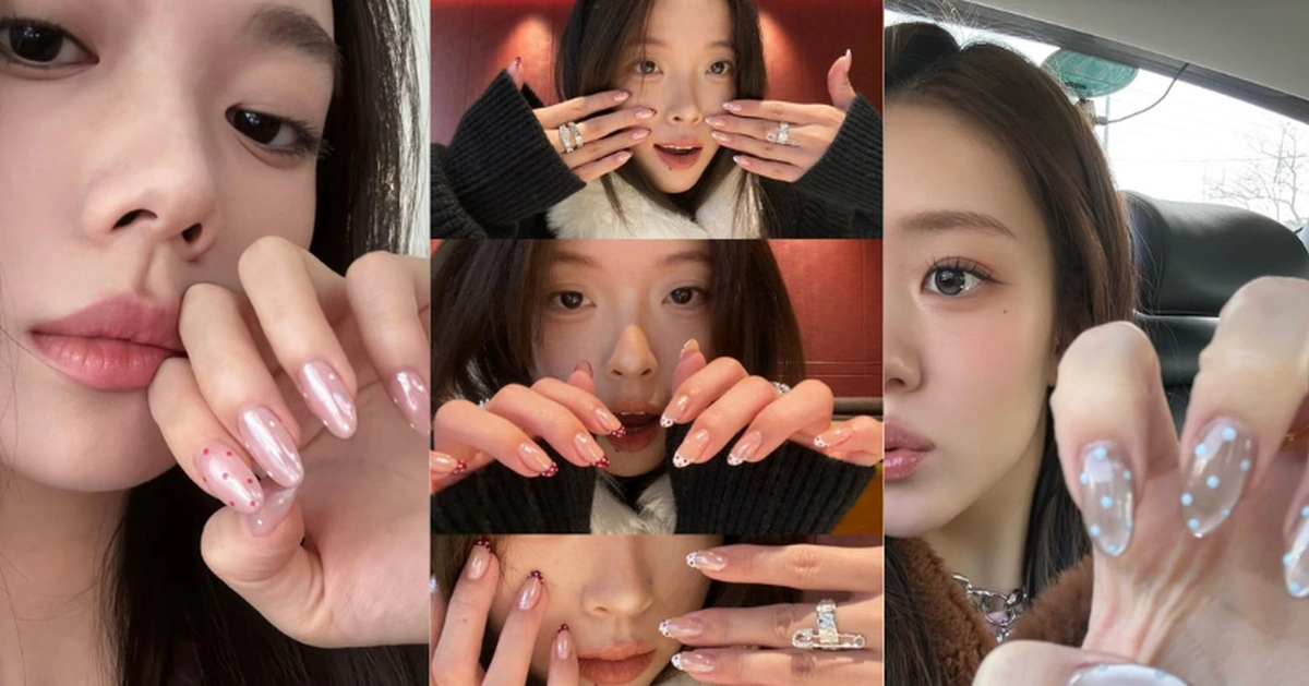 3 kiểu nail art thống trị năm nay: Từ tối giản đến chấm bi
