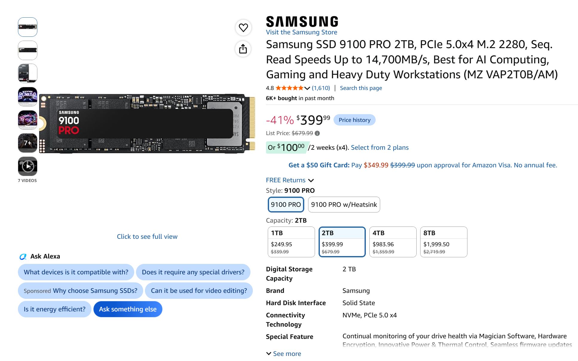 Best Budget SSD Deals This Week: 1TB and 2TB Drives Under Pressure