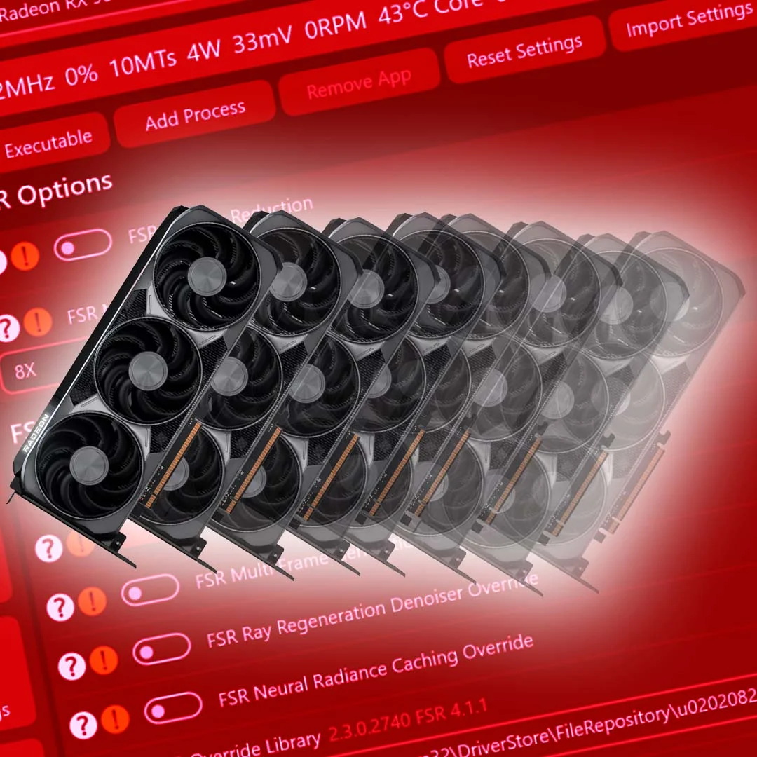 AMD’s Hidden FSR Multi-Frame Generation Is a Direct Shot at Nvidia