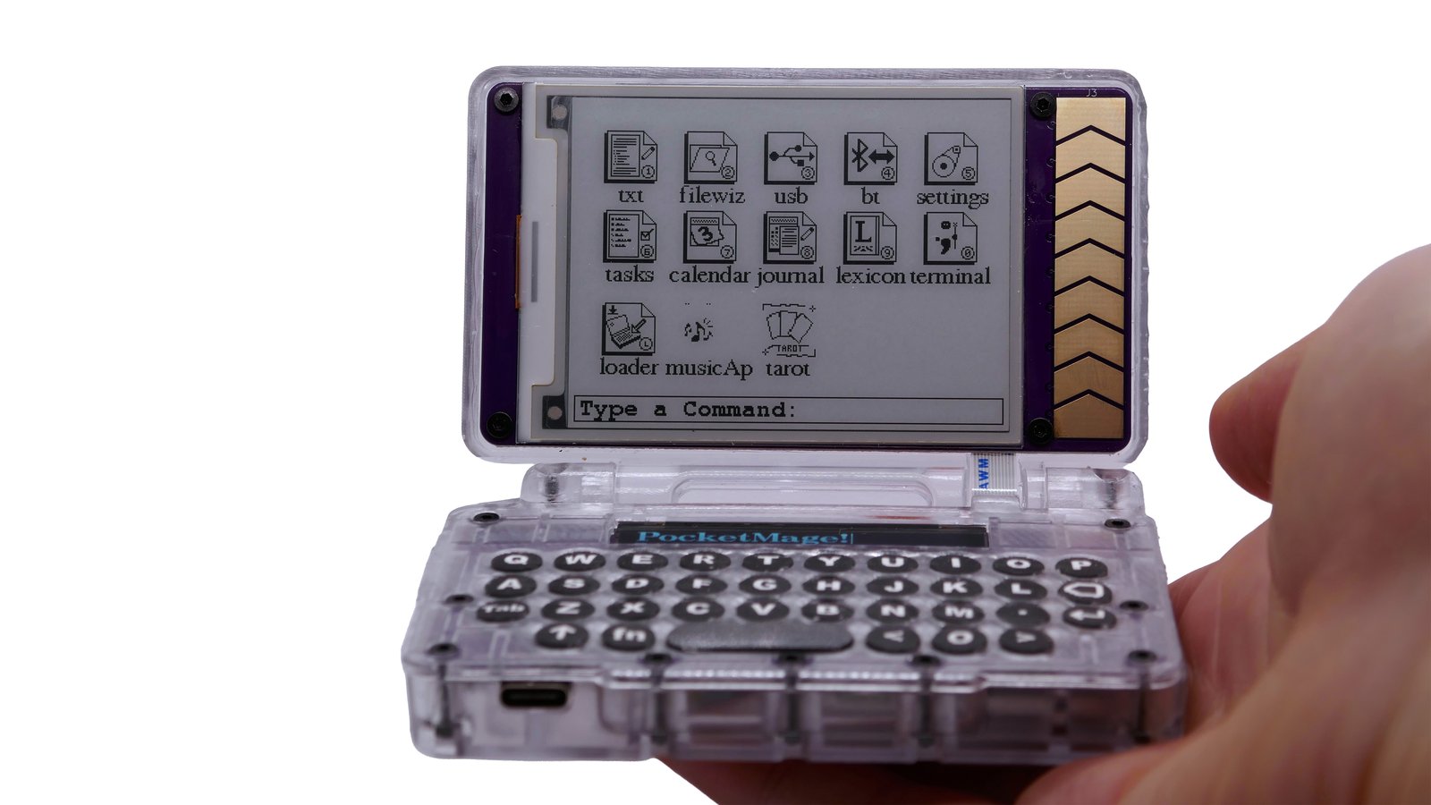 PocketMage E-Ink PDA Revives the Distraction-Free Pocket Computer