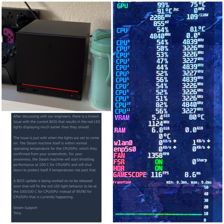 Steam Machine Red LED Panic: What It Means and How to Fix It