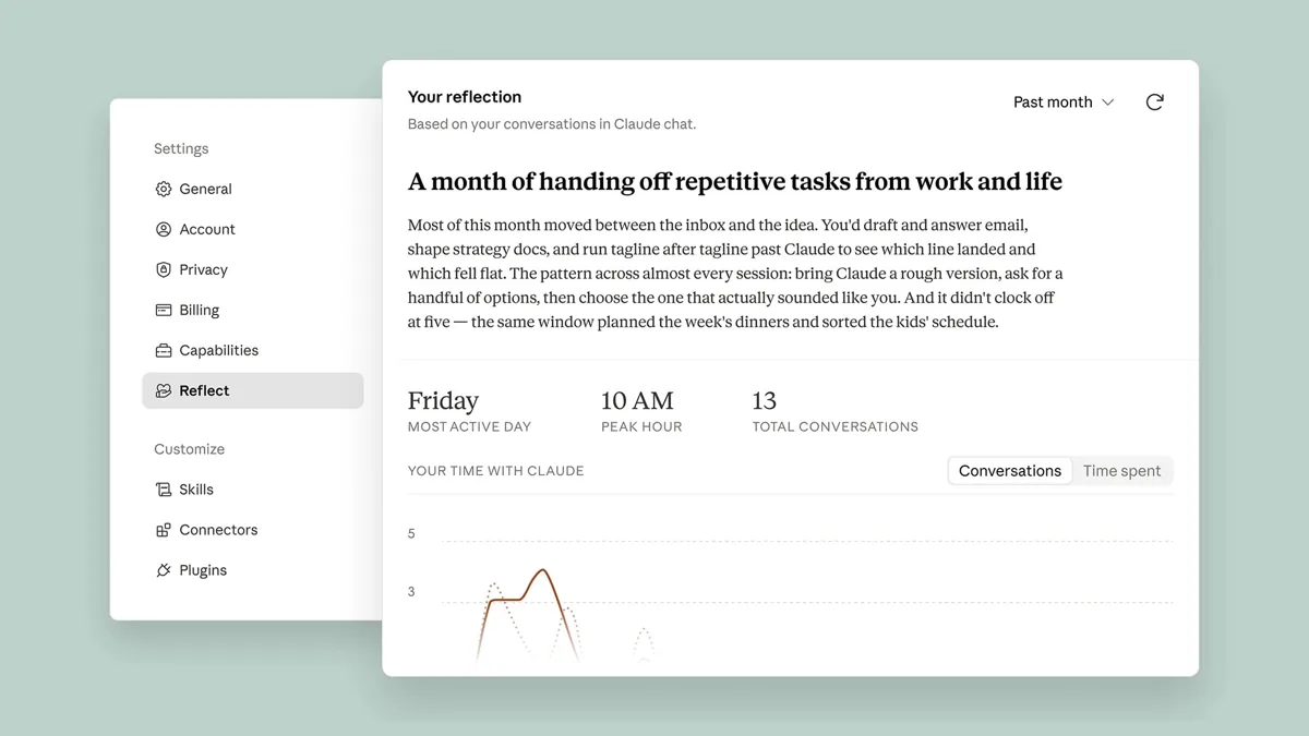 Claude Reflect Turns Your Chat Habits Into Wellness Data
