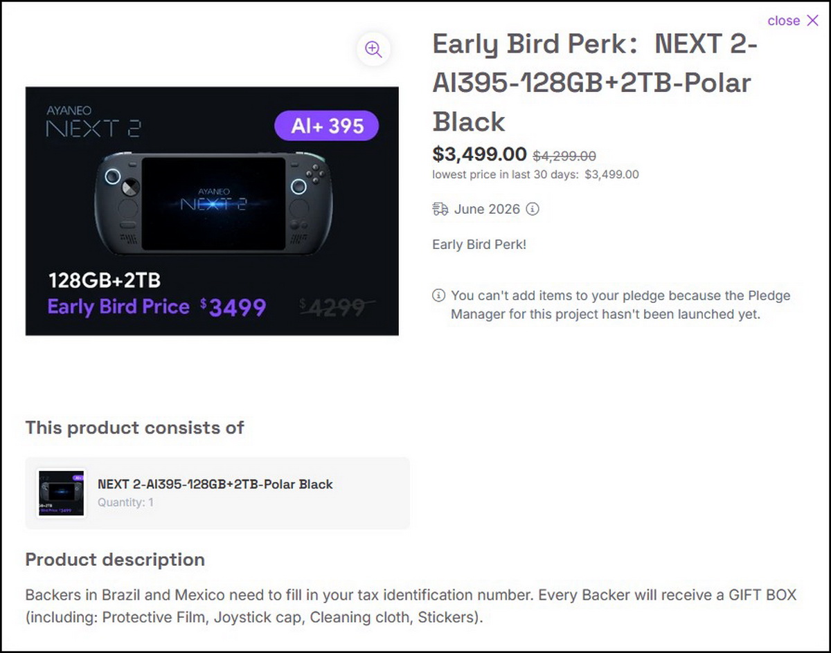 Ayaneo Next 2 giá 138 triệu: handheld hay dàn PC thu nhỏ?