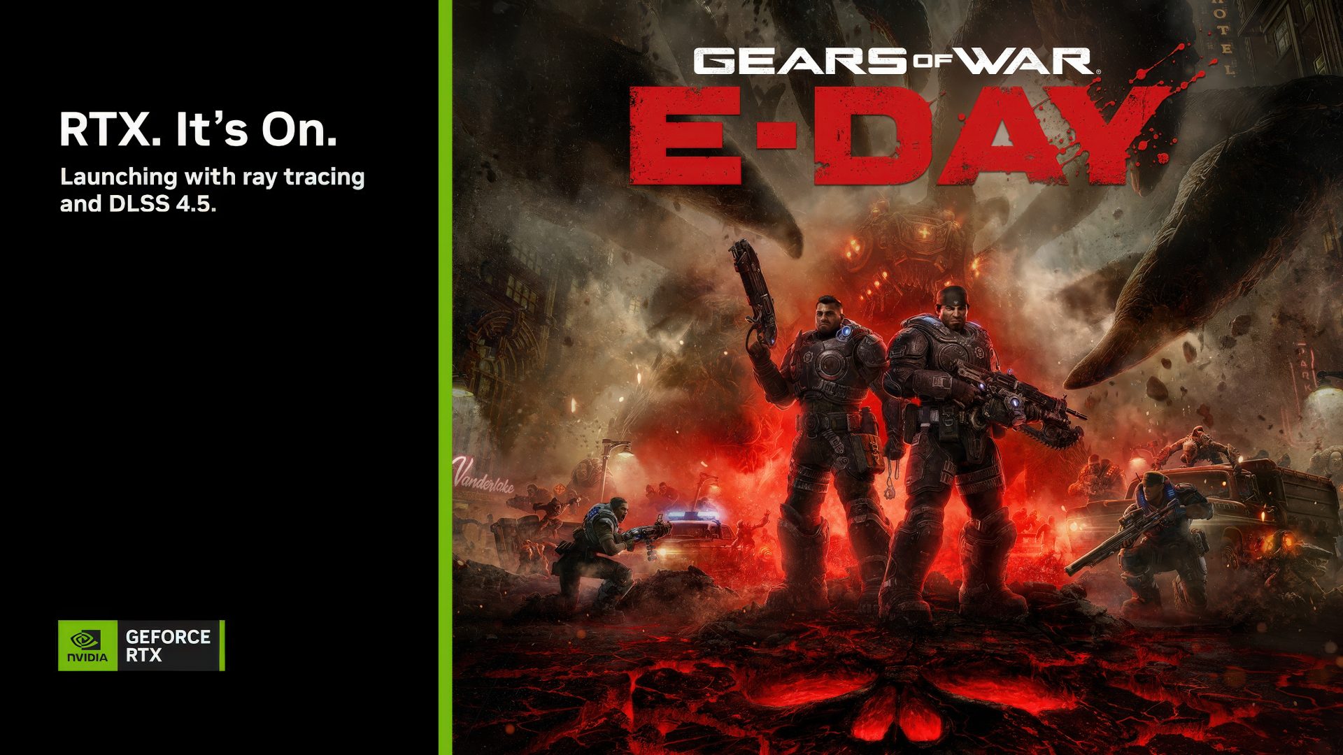 Gears of War: E-Day PC: DLSS 4.5, Ray Tracing and the GPUs That Matter