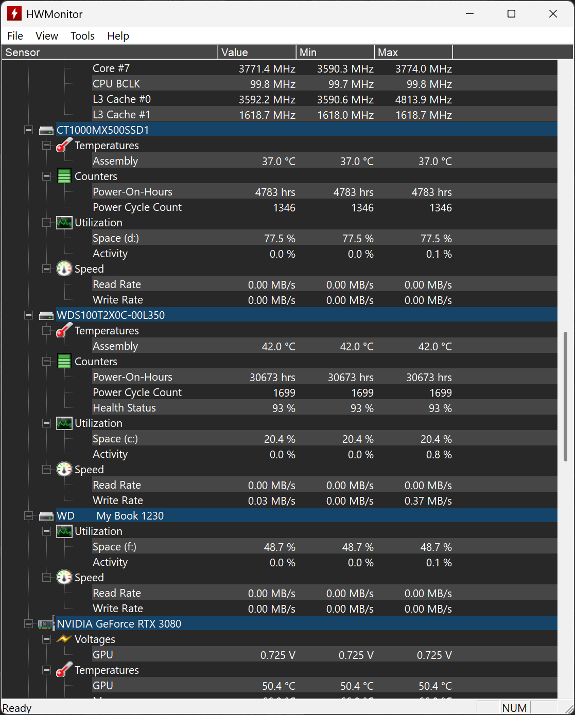 HWMonitor v1.65.1 Fixes RTX 50 Hotspot Chaos