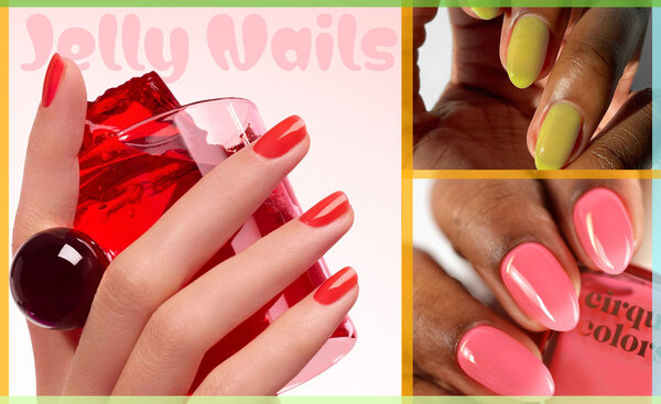 Lychee and Jelly Nails Are Dominating Summer—Here's How to Get the Look