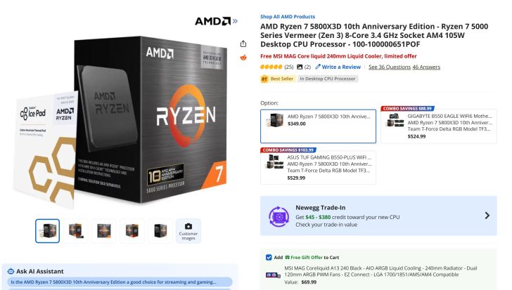 Build a Gaming PC for Under $600 With Smart CPU Bundles