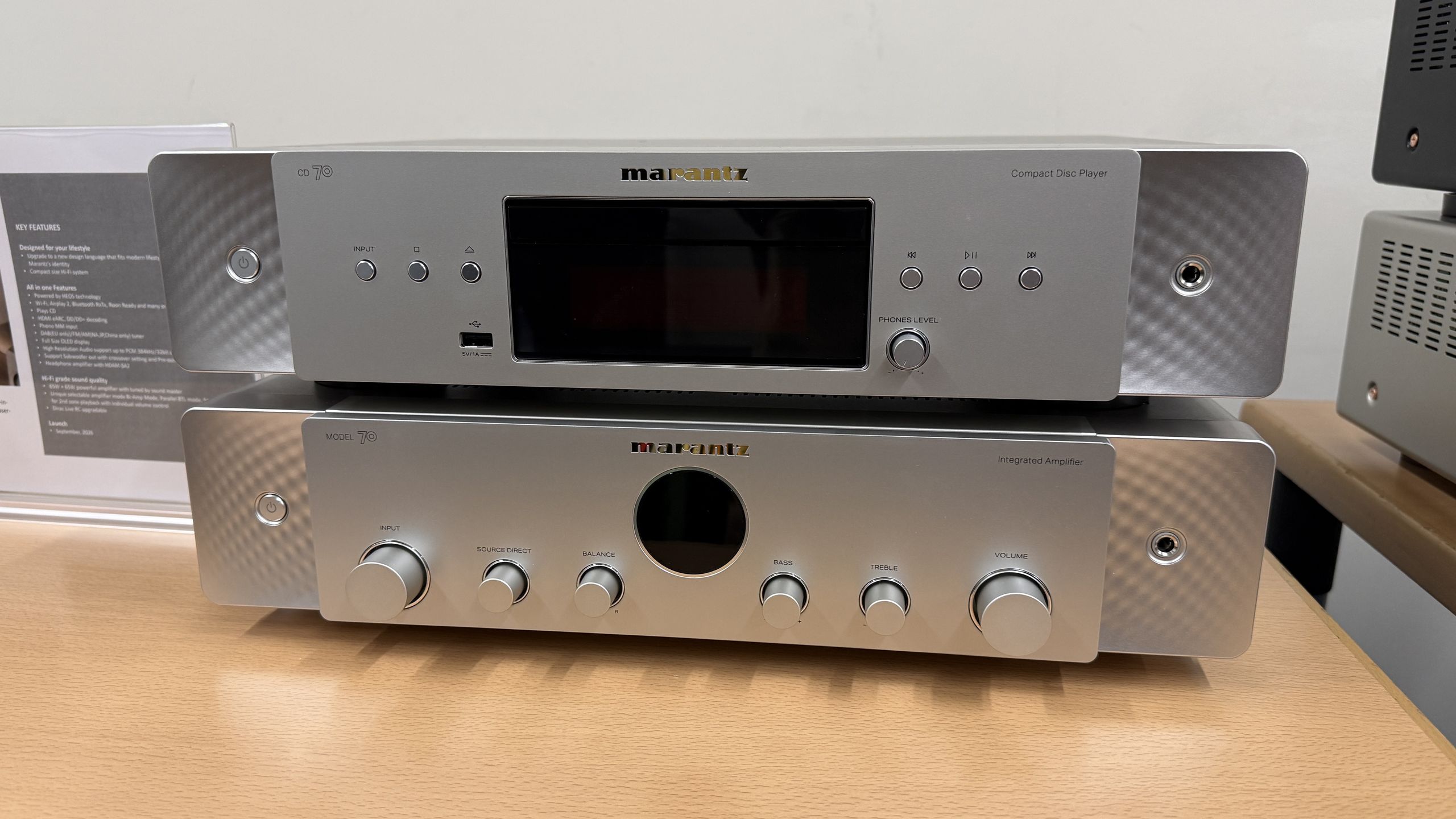Marantz Model 70 and CD 70: A New Simplicity in Affordable Hi-Fi