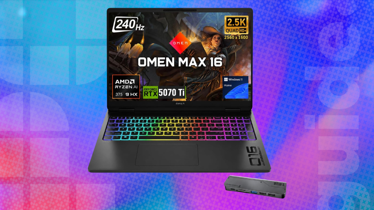 HP Omen Gaming Laptop Deals Clash Ryzen AI With RTX 50 Power