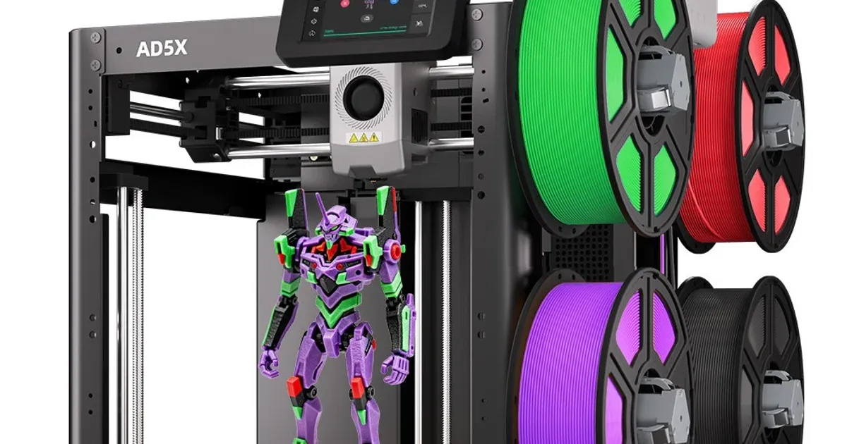 Máy in 3D FlashForge AD5X và filament PETG giảm giá: Cơ hội lý tưởng cho người mới bắt đầu