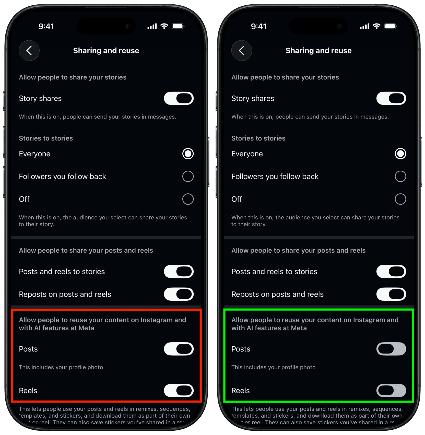 Cách ngăn chặn Meta AI và người khác dùng ảnh của bạn trên Instagram