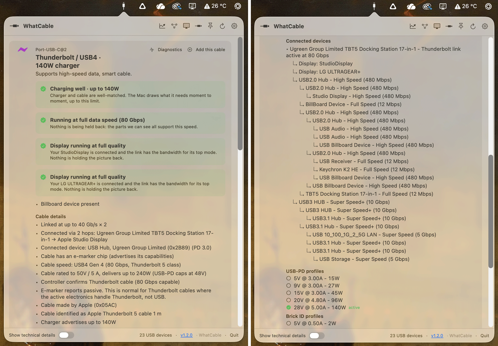Use WhatCable to Decode USB-C Cable Specs Before You Plug In