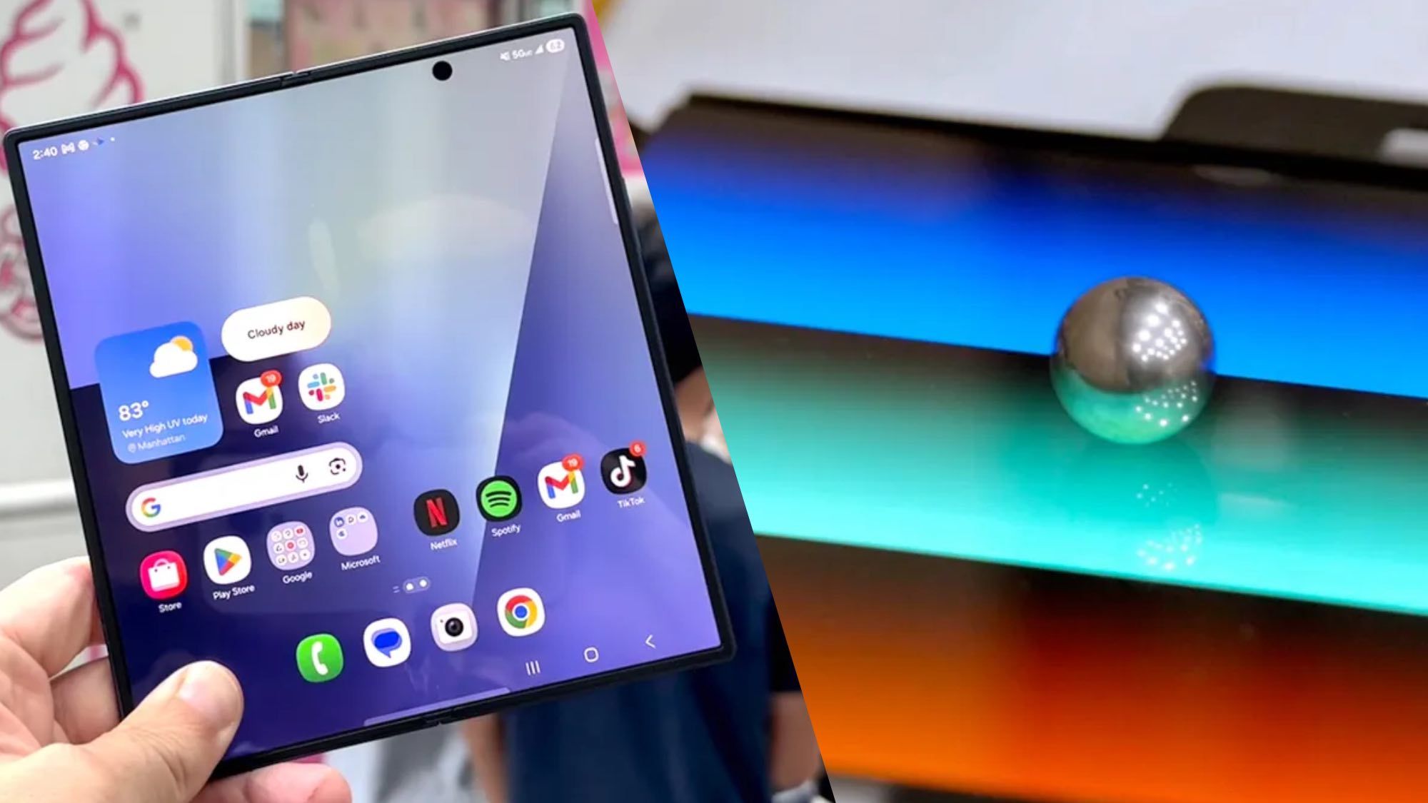 Samsung’s Flex Titanium Makes Foldables Feel Like Real Glass
