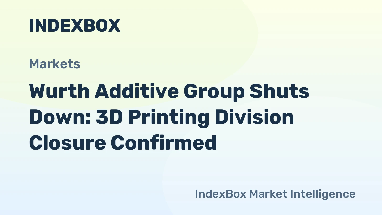 Major 3D Printing Supplier Shuts Down: What It Means for Metal AM and Digital Inventory