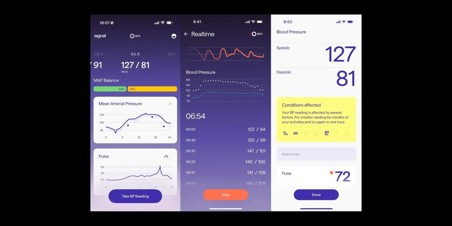 Signal Ring vs Apple Watch: Why Real BP Numbers Matter More Than Alerts